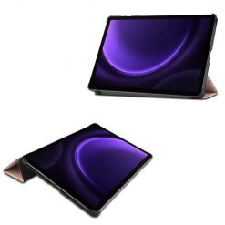 Knížkové pouzdro Pure case růžové – Samsung Galaxy Tab S9 FE / S10 FE | Levné Kryty | Levné Kryty | Levné Kryty