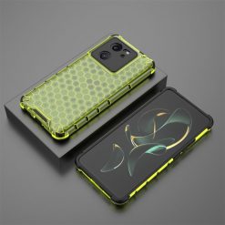 Odolný kryt Honeycomb Armor zelený – Xiaomi 13T / 13T Pro | Levné Kryty | Levné Kryty | Levné Kryty