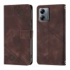 Peněženkové pouzdro Embossing Pattern Square černé – Motorola Moto G14 | Levné Kryty | Levné Kryty | Levné Kryty
