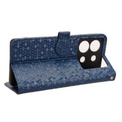 Peněženkové pouzdro Honeycomb Dot Texture Case modré – Infinix Zero 30 5G | Levné Kryty | Levné Kryty | Levné Kryty