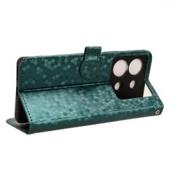 Alternative view of Peněženkové pouzdro Honeycomb Dot Texture Case zelené – Infinix Zero 30 5G