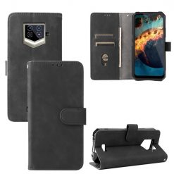 Peněženkové pouzdro Solid černé – Oukitel WP15 | Levné Kryty | Levné Kryty | Levné Kryty