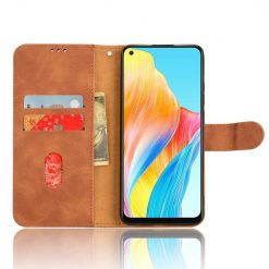 Peněženkové pouzdro Solid hnědé – Oppo A78 4G | Levné Kryty | Levné Kryty | Levné Kryty