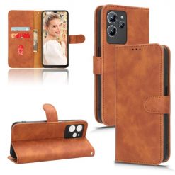 Peněženkové pouzdro Solid hnědé – Oukitel C32 / C32 Pro | Levné Kryty | Levné Kryty | Levné Kryty