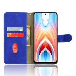 Peněženkové pouzdro Solid modré – Oppo A79 5G | Levné Kryty | Levné Kryty | Levné Kryty