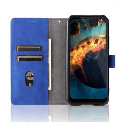 Peněženkové pouzdro Solid modré – Oukitel WP15 | Levné Kryty | Levné Kryty | Levné Kryty