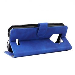 Peněženkové pouzdro Solid modré – Oukitel WP15 | Levné Kryty | Levné Kryty | Levné Kryty