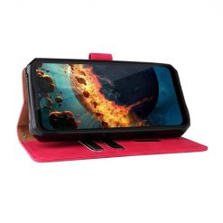 Peněženkové pouzdro Solid růžové – Oukitel WP15 | Levné Kryty | Levné Kryty | Levné Kryty