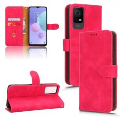 Peněženkové pouzdro Solid růžové – TCL 408 | Levné Kryty | Levné Kryty | Levné Kryty