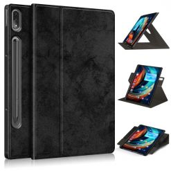 Knížkové pouzdro Spin case černé – Lenovo Tab P12 Pro | Levné Kryty | Levné Kryty | Levné Kryty