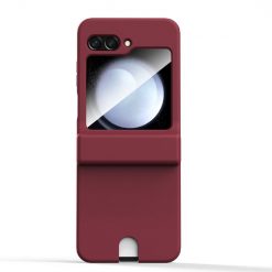Kryt Style Card Case červený – Samsung Galaxy Z Flip 5 | Levné Kryty | Levné Kryty | Levné Kryty