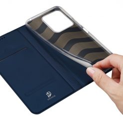 Peněženkové pouzdro Dux Ducis Skin Pro modré – Xiaomi Redmi 13C / Xiaomi Poco C65 | Levné Kryty | Levné Kryty | Levné Kryty