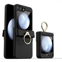 Kryt Style Ring Case černý – Samsung Galaxy Z Flip 5 | Levné Kryty | Levné Kryty | Levné Kryty