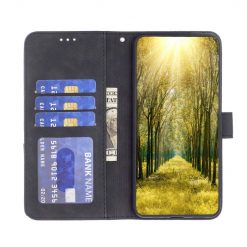 Knížkové pouzdro Rhombus černé – Honor Magic 6 Lite 5G | Levné Kryty | Levné Kryty | Levné Kryty