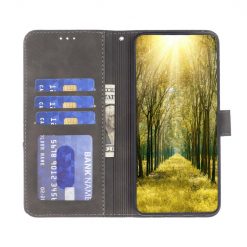 Knížkové pouzdro Rhombus šedé – Samsung Galaxy A25 5G | Levné Kryty | Levné Kryty | Levné Kryty