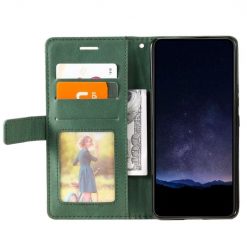 Alternative view of Knížkové pouzdro Rhombus zelené – Samsung Galaxy A05s