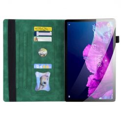 Knížkové pouzdro Slot case zelené – Lenovo Tab M10 5G | Levné Kryty | Levné Kryty | Levné Kryty