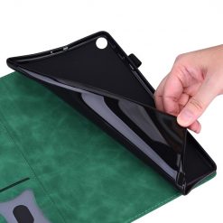 Knížkové pouzdro Slot case zelené – Samsung Galaxy Tab A7 Lite | Levné Kryty | Levné Kryty | Levné Kryty