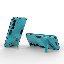 Odolný Kryt Punk armor case modrý – Samsung Galaxy S24+ (S24 Plus) | Levné Kryty | Levné Kryty | Levné Kryty
