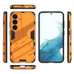 Alternative view of Odolný Kryt Punk armor case oranžový – Samsung Galaxy S24