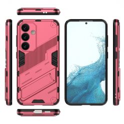 Odolný Kryt Punk armor case růžový – Samsung Galaxy S24 | Levné Kryty | Levné Kryty | Levné Kryty