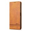Peněženkové pouzdro AZNS book case tmavohnědé – Xiaomi Redmi 13C / Xiaomi Poco C65 | Levné Kryty | Levné Kryty | Levné Kryty