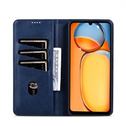Peněženkové pouzdro AZNS book case modré – Xiaomi Redmi 13C / Xiaomi Poco C65 | Levné Kryty | Levné Kryty | Levné Kryty
