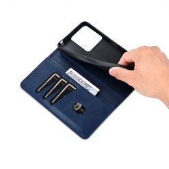 Peněženkové pouzdro AZNS book case modré – Xiaomi Redmi 13C / Xiaomi Poco C65 | Levné Kryty | Levné Kryty | Levné Kryty