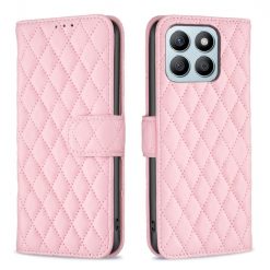 Peněženkové pouzdro Diamond Skin case růžové – Honor X8b | Levné Kryty | Levné Kryty | Levné Kryty