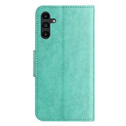 Alternative view of Peněženkové pouzdro Embossing Pattern Motyl a květ zelené – Samsung Galaxy A05s
