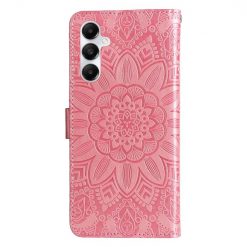 Alternative view of Peněženkové pouzdro Embossing Pattern Slunečnice růžové – Samsung Galaxy A05s