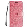 Peněženkové pouzdro Embossing Pattern Strom černé – Samsung Galaxy A25 5G | Levné Kryty | Levné Kryty | Levné Kryty