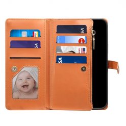 Peněženkové pouzdro Eseble Star Wallet case hnědé – Samsung Galaxy A25 5G | Levné Kryty | Levné Kryty | Levné Kryty