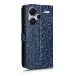 Peněženkové pouzdro Honeycomb Dot Texture Case modré – Xiaomi Redmi Note 13 Pro+ 5G | Levné Kryty | Levné Kryty | Levné Kryty
