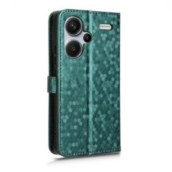 Peněženkové pouzdro Honeycomb Dot Texture Case zelené – Xiaomi Redmi Note 13 Pro+ 5G | Levné Kryty | Levné Kryty | Levné Kryty