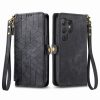 Peněženkové pouzdro Purse case hnědé – Samsung Galaxy S24 Ultra | Levné Kryty | Levné Kryty | Levné Kryty