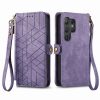 Peněženkové pouzdro Purse case hnědé – Samsung Galaxy S24 Ultra | Levné Kryty | Levné Kryty | Levné Kryty