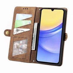 Alternative view of Peněženkové pouzdro Purse case hnědé – Samsung Galaxy A15 4G/5G