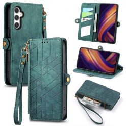 Peněženkové pouzdro Purse case zelené – Samsung Galaxy A25 5G | Levné Kryty | Levné Kryty | Levné Kryty