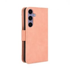 Peněženkové pouzdro Slots case růžové – Samsung Galaxy S24 | Levné Kryty | Levné Kryty | Levné Kryty