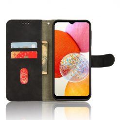 Peněženkové pouzdro Solid černé – Samsung Galaxy A15 4G/5G | Levné Kryty | Levné Kryty | Levné Kryty