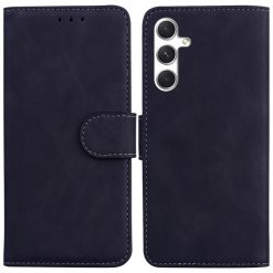 Peněženkové pouzdro Solid černé – Samsung Galaxy S24 | Levné Kryty | Levné Kryty | Levné Kryty