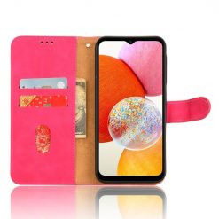 Peněženkové pouzdro Solid růžové – Samsung Galaxy A25 5G | Levné Kryty | Levné Kryty | Levné Kryty