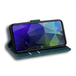Peněženkové pouzdro Solid zelené – Samsung Galaxy S24 Ultra | Levné Kryty | Levné Kryty | Levné Kryty