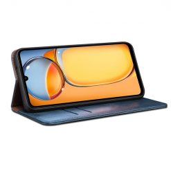 Peněženkové pouzdro Wax case modré – Xiaomi Redmi 13C / Xiaomi Poco C65 | Levné Kryty | Levné Kryty | Levné Kryty