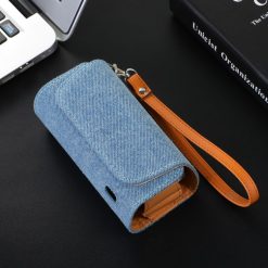 Pouzdro Business case denim modré – IQOS 3.0 / IQOS 3 DUO | Levné Kryty | Levné Kryty | Levné Kryty
