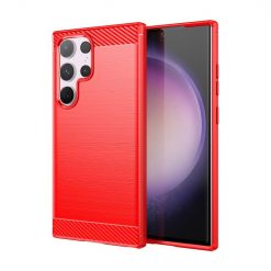 Zadní kryt Carbon červený – Samsung Galaxy S24 Ultra