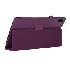 Knížkové pouzdro Litchi Skin case fialové – Honor Pad 8 | Levné Kryty | Levné Kryty | Levné Kryty