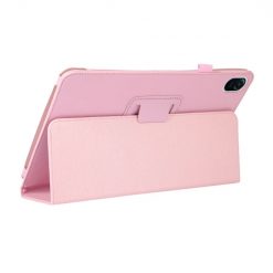 Knížkové pouzdro Litchi Skin case růžové – Honor Pad 8 | Levné Kryty | Levné Kryty | Levné Kryty