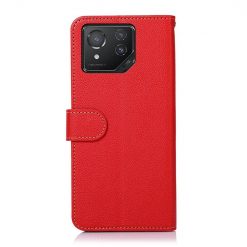 Peněženkové pouzdro Khazneh RFID case červené – Asus ROG Phone 8 / 8 Pro | Levné Kryty | Levné Kryty | Levné Kryty